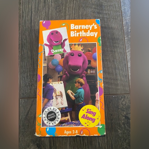 VHS vintage Barney’s Birthday Show Movie - Picture 2 of 3